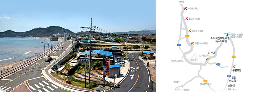 Seashore drive course